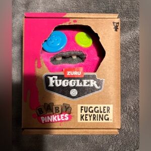 ZURU Fuggler Baby Pinkles Keyring - Pink and Green